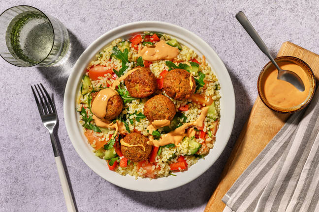 Falafel Bulgur Bowl