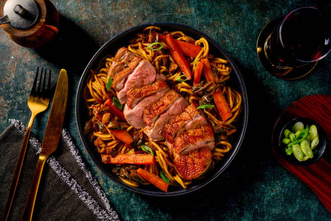 Asian-inspired Roast Duck
