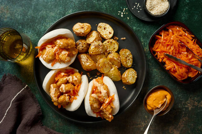Gochujang Chicken Bao