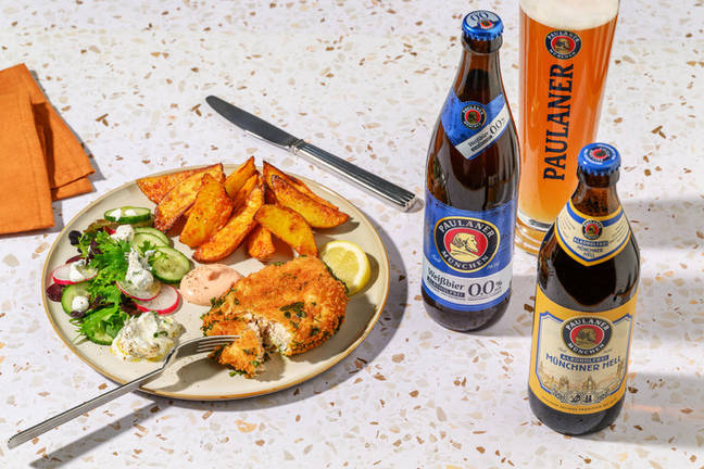 Knuspriges Kräuter-Schweinsplätzli mit Wedges