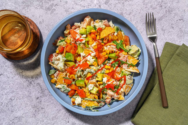 Speedy Mexican Inspired Nacho Salad