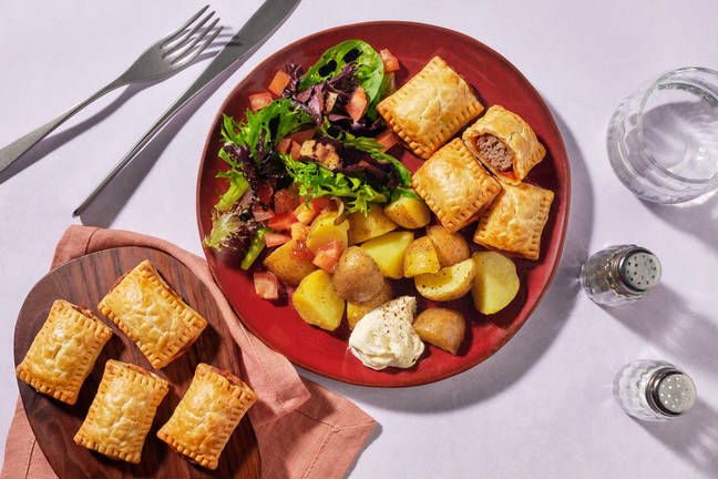 Apricot Sausage Roll Air Fryer Bites 