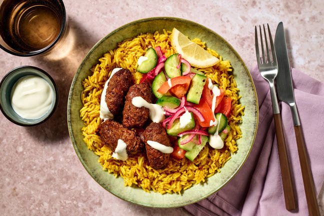 Air Fryer Chermoula Beef Koftas