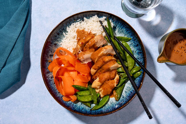 Quick Air Fryer Chicken in Peanut XO Sauce
