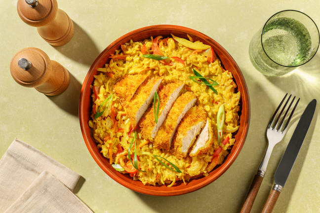Thai Spiced Katsu Chicken Curry