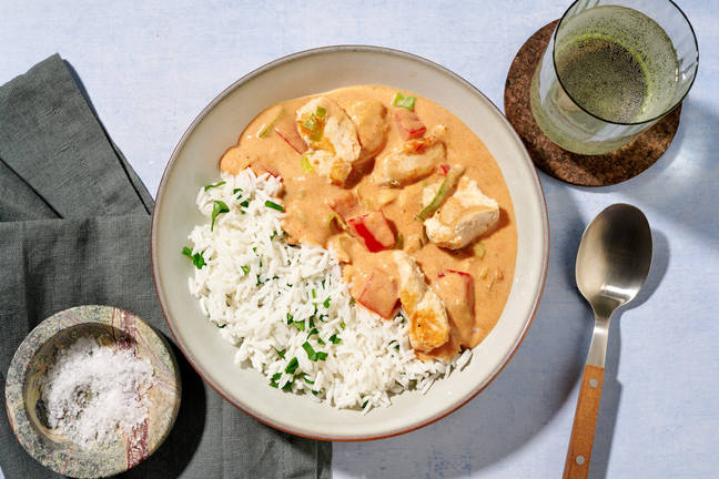 Pouletgeschnetzeltes in Tomaten-Rahmsauce