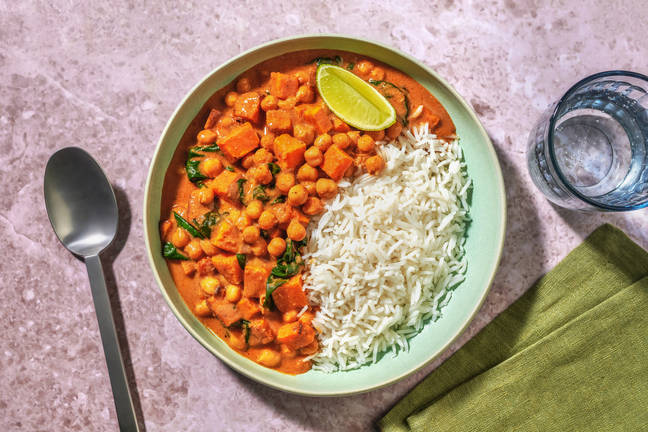 Warming Ginger, Peanut and Coconut Curry