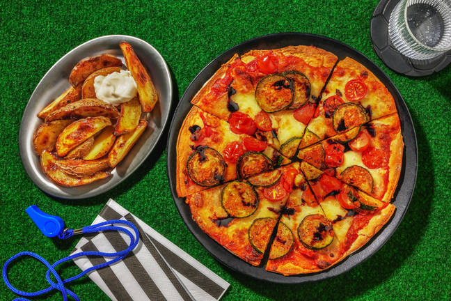 Ready to Roll Mozzarella, Courgette & Tomato Pizza