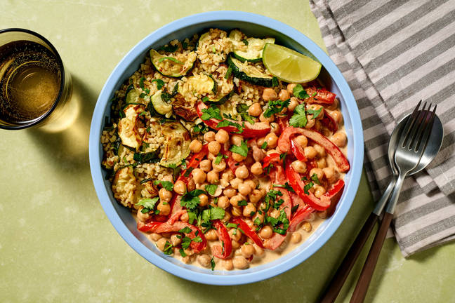 Speedy Creamy Brazilian Style Chickpeas