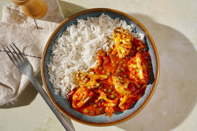 Creamy Gobi Matar Tikka Masala