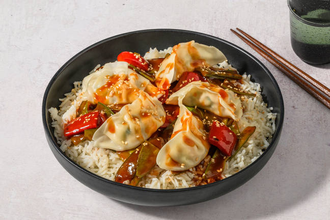 Manchurian Style Chilli Dumplings