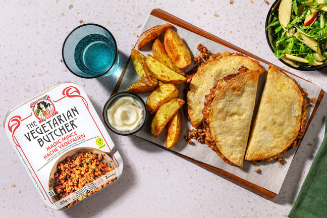 Cheesy Veggie Mince Quesadillas