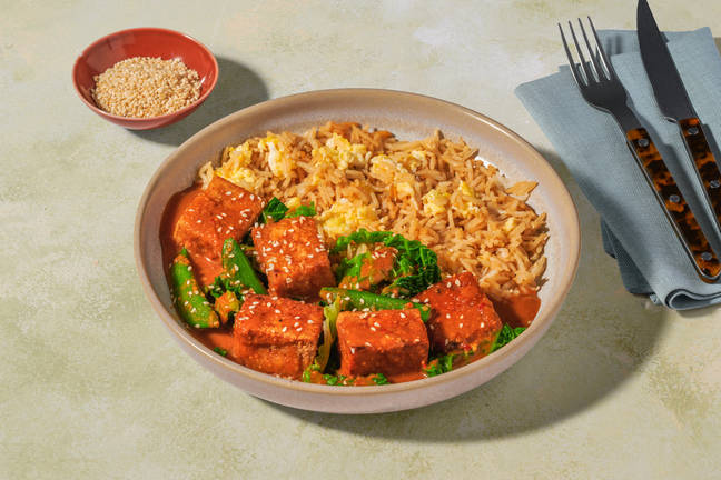 Anhui Bang Tofu and Cabbage Stir-Fry