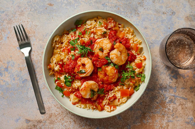 Moroccan-style Prawns Pil Pil