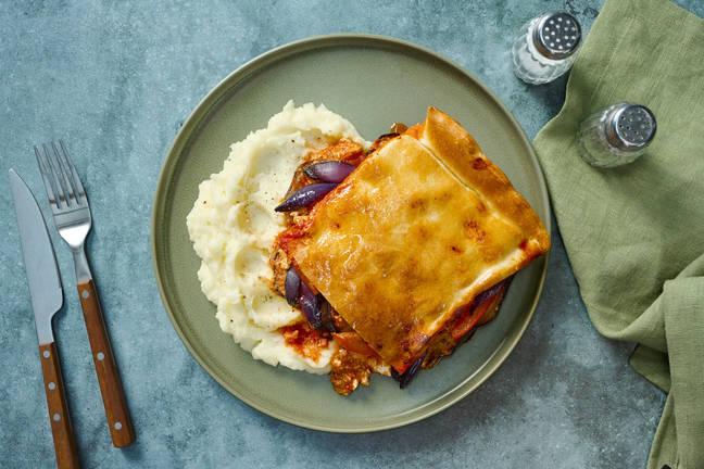 Chermoula Roasted Veg Puff Pastry Pie