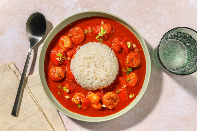 Cajun-style Prawn and Sausage Gumbo