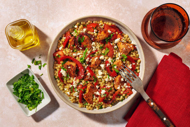 Honey Mustard Mediterranean Chicken Salad
