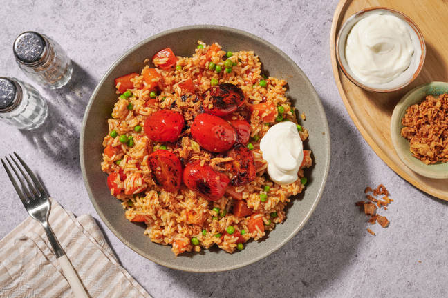 Sweet Spiced Vegetable Biryani Style Rice