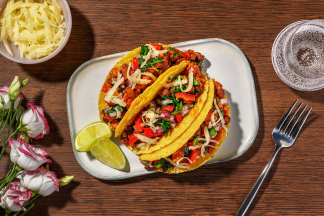 Cheesy taco's met kipgehakt