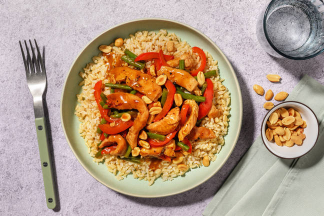 Kung Pao Stir-fried Turkey