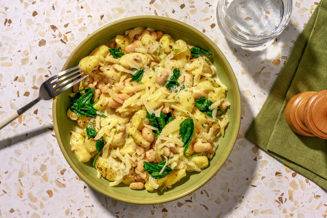 Truffled Leek and Cannellini Bean Gnocchi