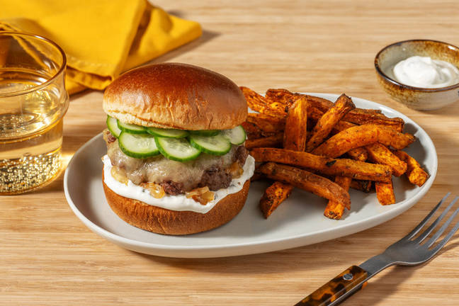 Classic American Smash Burger