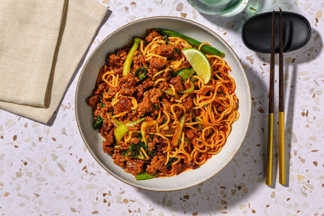 Quick Teriyaki Ginger Beef Noodles