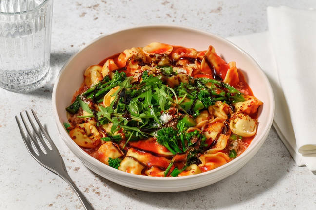 Cured Ham Pasta Arrabbiata