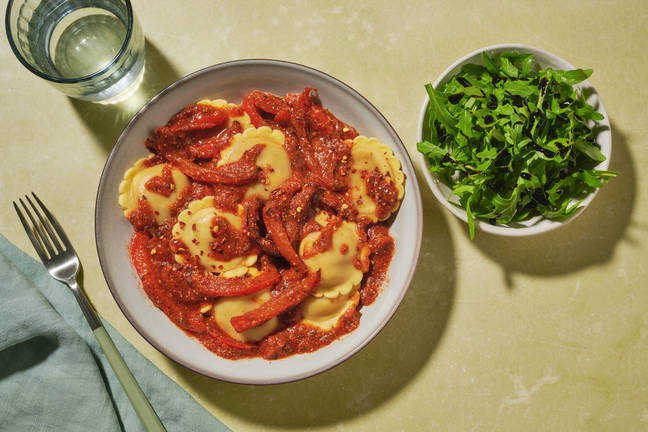 Arrabbiata Style Pumpkin and Sage Girasoli