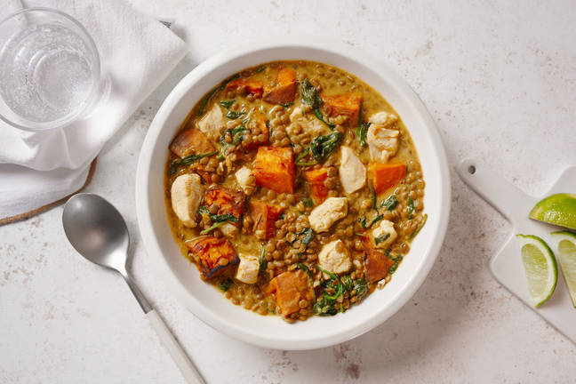 Creamy Spiced Lentil and Chicken Curry