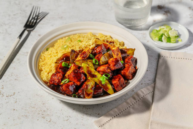 Sweet & Sticky Pork Stir-Fry