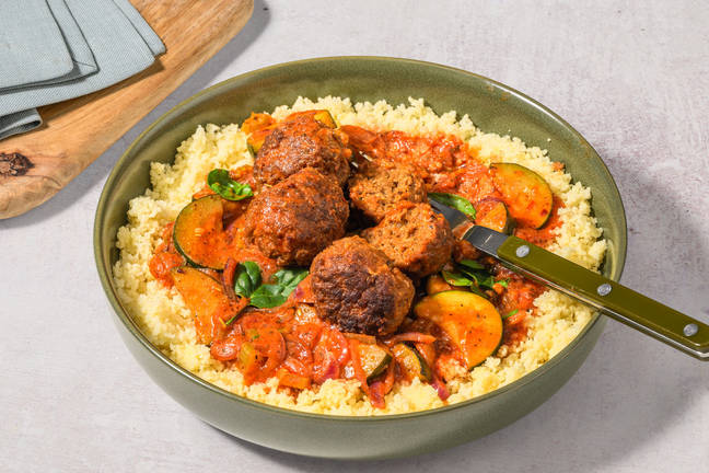 Saucy Spanish-Style Pork Meatballs