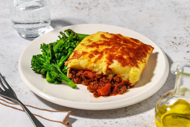 Chermoula Spiced Red Wine Shepherd's Pie