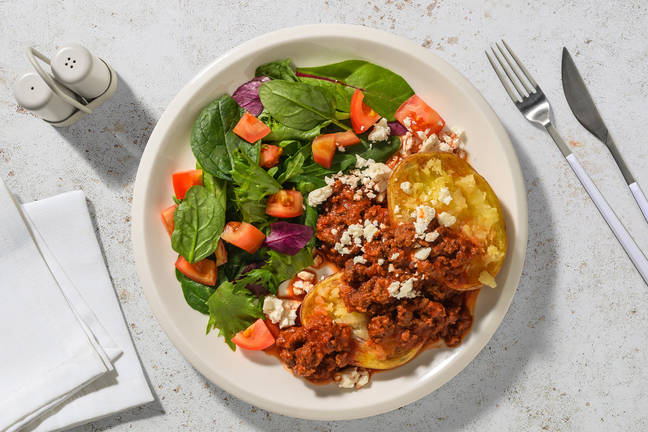 Greek Inspired Lamb Ragu Jacket Potato