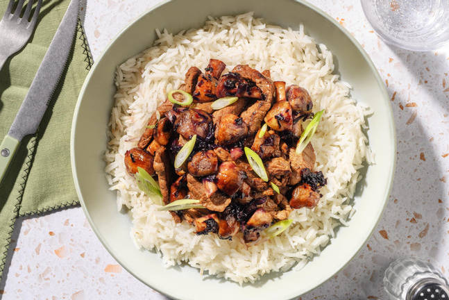 Würziges Stir Fry mit Steak vom Weiderind 