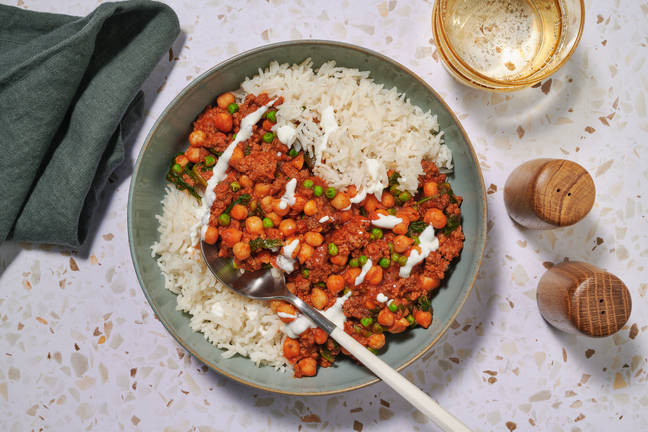 Beef, Chickpea and Spinach Rogan Josh