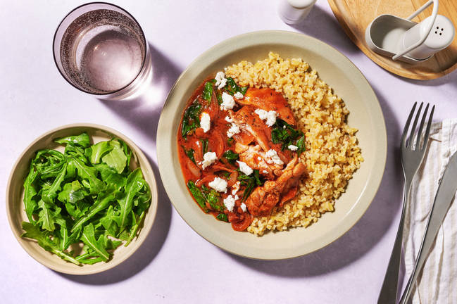 Mediterranean Style Chicken Thighs
