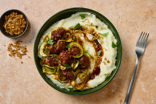 Cuisiné en 5 min. : Boulettes de poulet & purée de pommes de terre