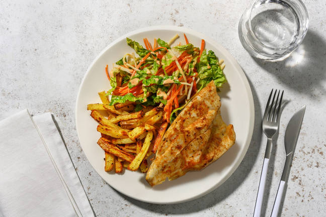 Baked Basa and Homemade Hot Honey Chilli Oil