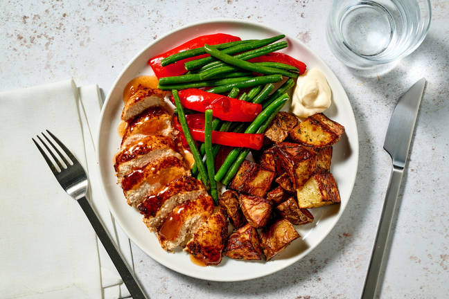 Caribbean Jerk Inspired Chicken Traybake