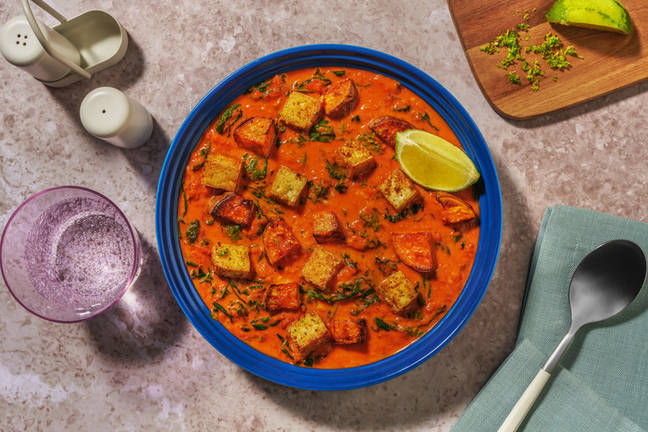 Ingwer-Süsskartoffel Eintopf mit Tofu