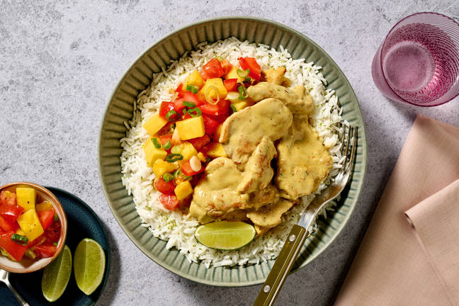 Karibisches Curry mit Schweinefilet