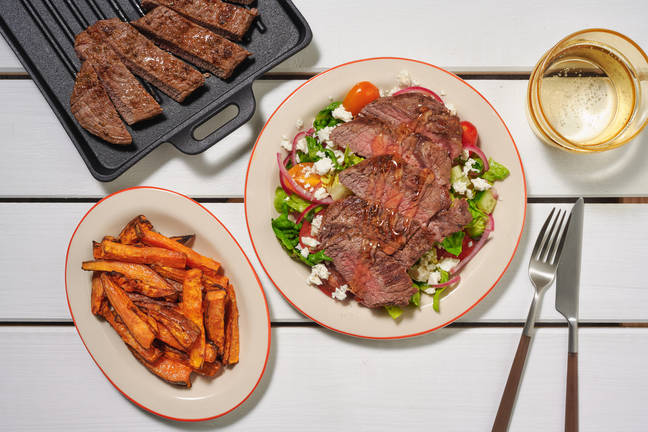 Greek Inspired 21 Day Aged Rump Steak Salad