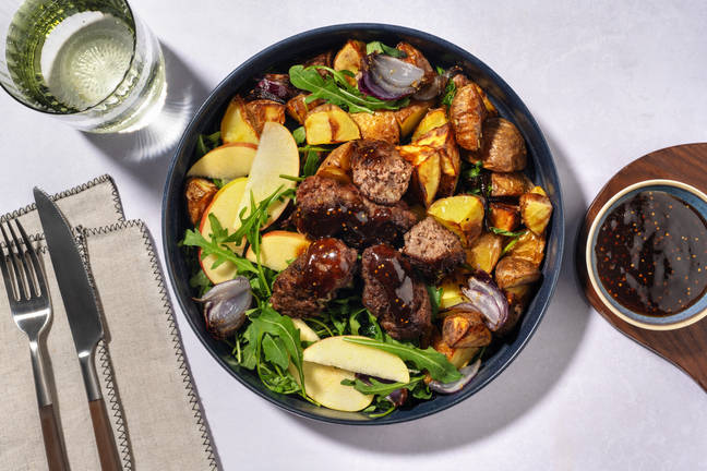 Chermoula Lamb Koftas and Balsamic Fig Sauce