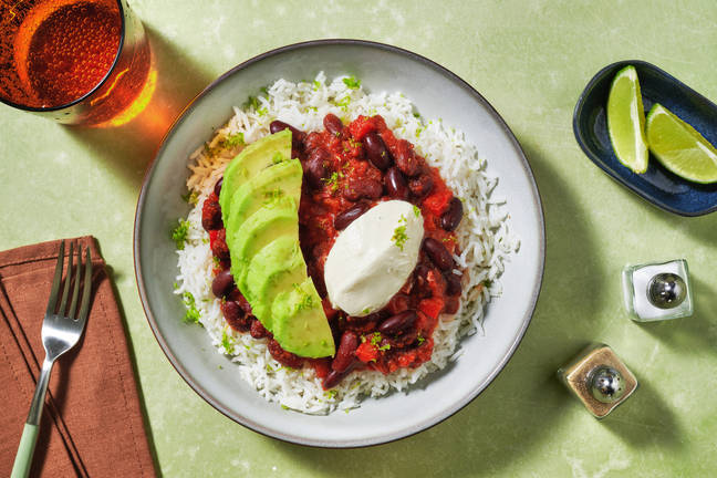 Speedy Chipotle Bean Chilli