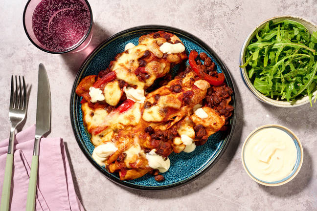 Chipotle Black Bean Enchiladas