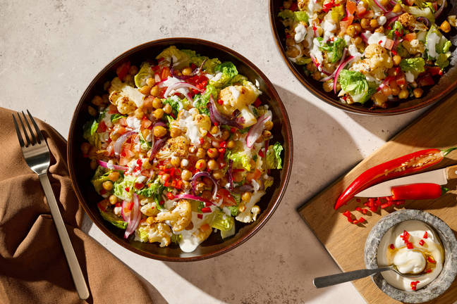 Quick Sticky Gunpowder Spiced Cauliflower Salad