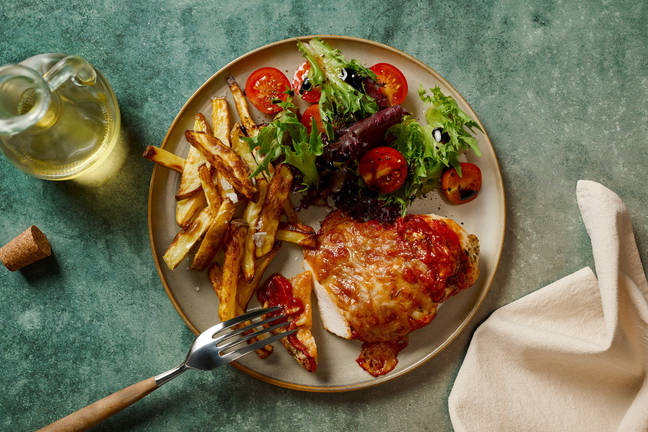 Fuss-Free Cheesy Marinara Chicken Bake