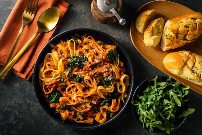 Easy Pulled Beef Ragu and Fresh Linguine