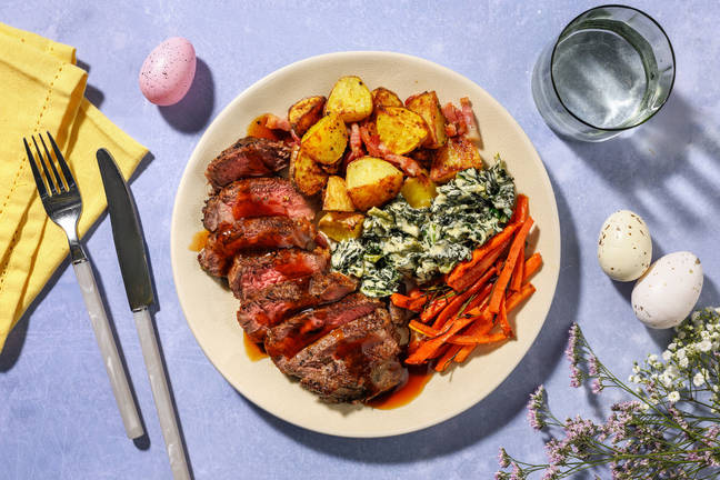 Rosemary Roast Beef and Red Wine Jus